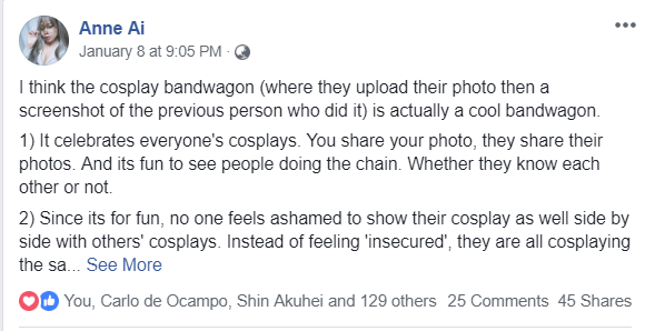 Cosplay Bandwagon Encourages Cosplay Positivity as Everyone Joins In