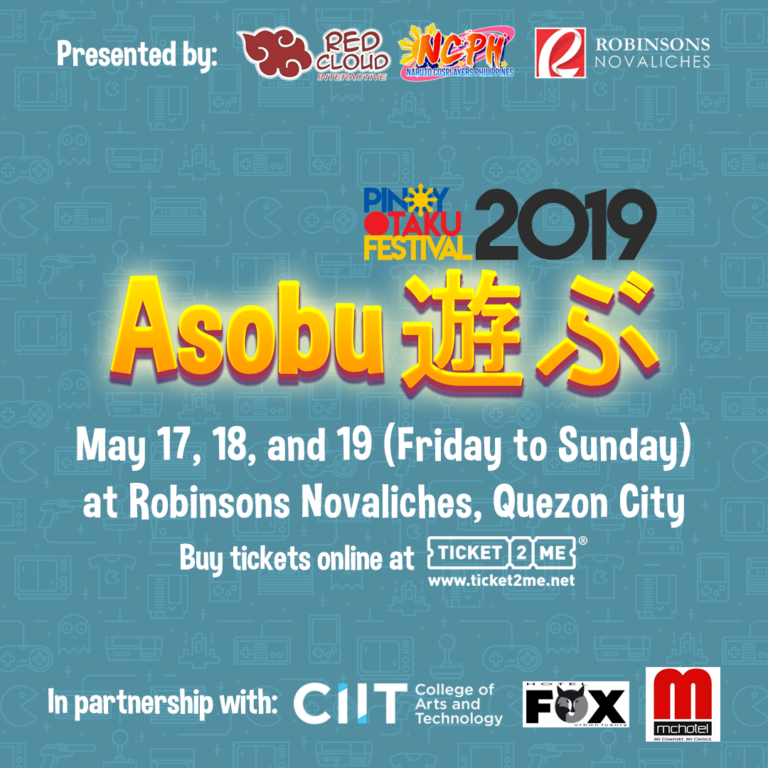 Playtime this Weekend at Pinoy Otaku Festival: Asobu