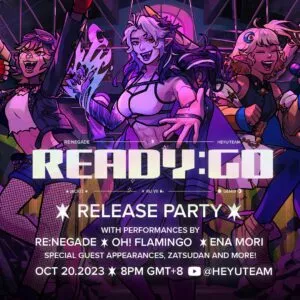 READY:GO, RE:NEGADE’s debut single OUT NOW