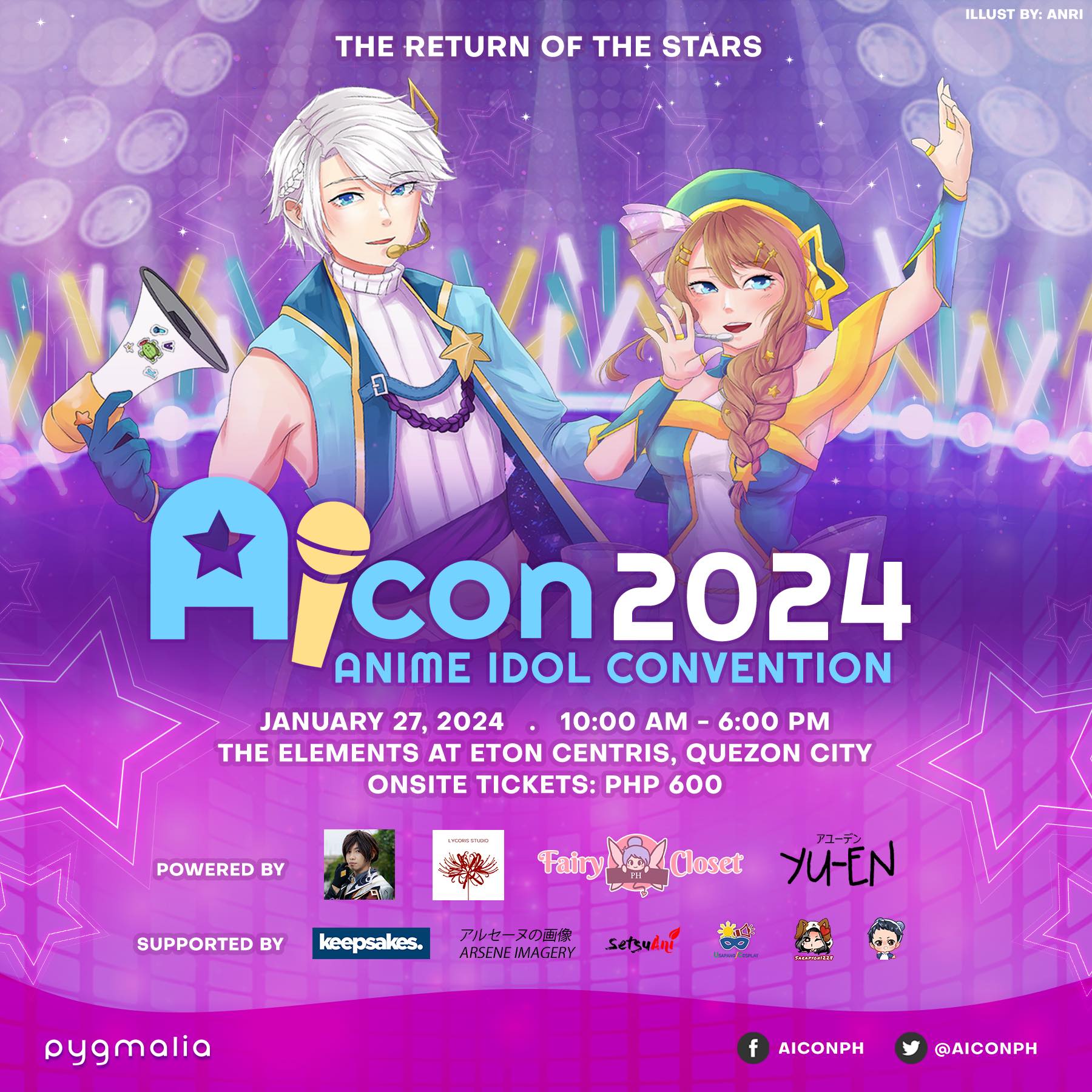 Come and see AICON 2024: The Return of the Stars!