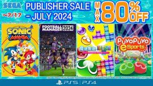 See as SEGA Publisher Announces Sale this July 2024?