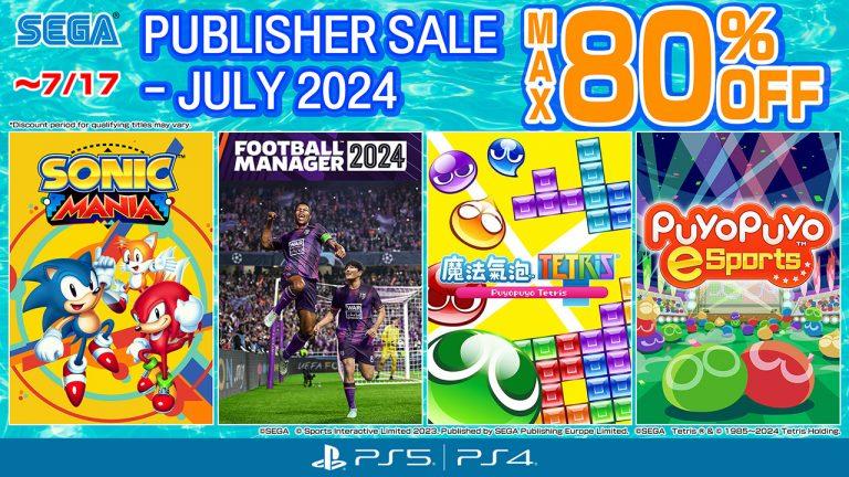See as SEGA Publisher Announces Sale this July 2024?
