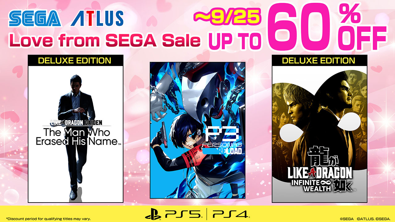 Love from SEGA Sale is currently Underway on the PlayStation Store!