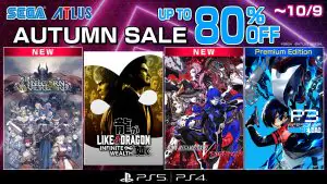 SEGA Autumn Sale Currently Underway on the PlayStation Store