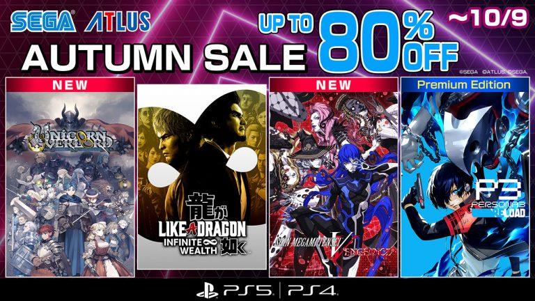 SEGA Autumn Sale Currently Underway on the PlayStation Store
