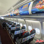 New Cabin Makeover for AirAsia’s ‘Sonic the Hedgehog’ Aircraft!