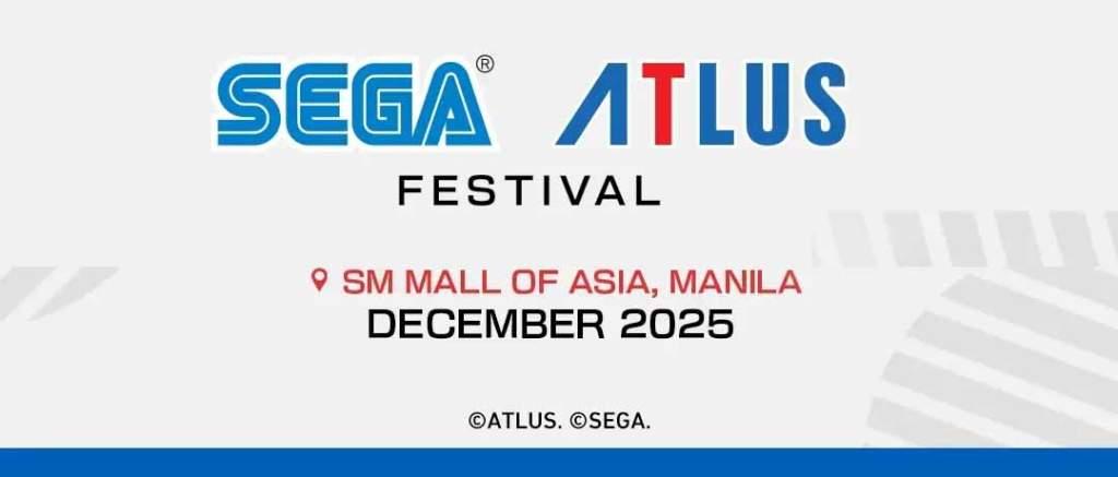 SEGA ATLUS Festival Returns to Manila on December 13