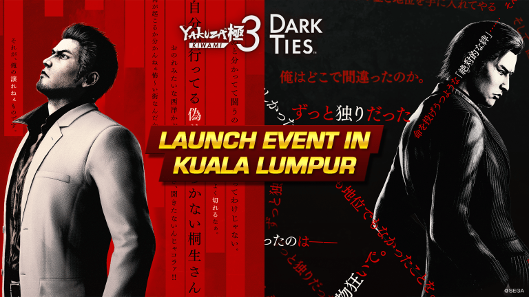 Yakuza Kiwami 3 & Dark Ties coming to Kuala Lumpur!