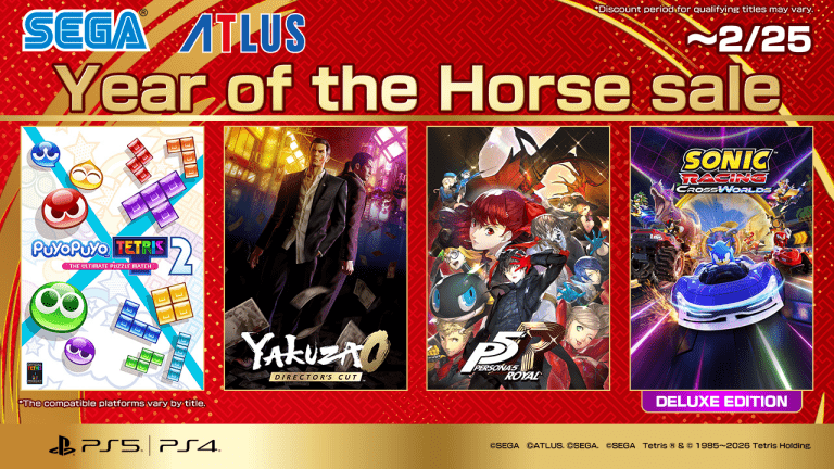 Sega’s Year of the Horse sale is coming to the PS Store!