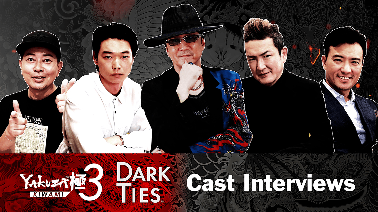 Cast Interviews of Yakuza Kiwami 3 & Dark Ties now on Youtube!