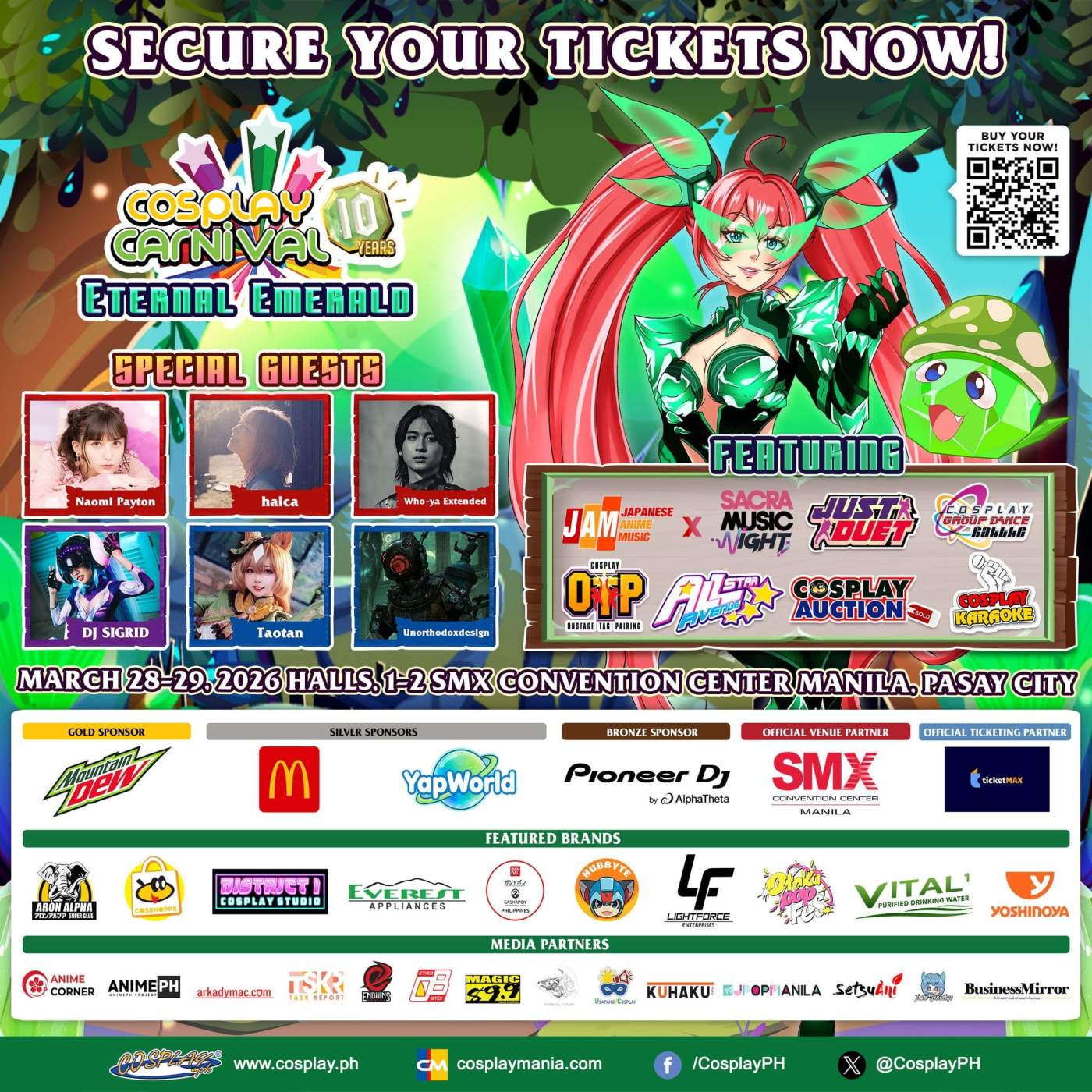 Cosplay Carnival 2026: A Decade of Revelry at the Emerald Carnival!