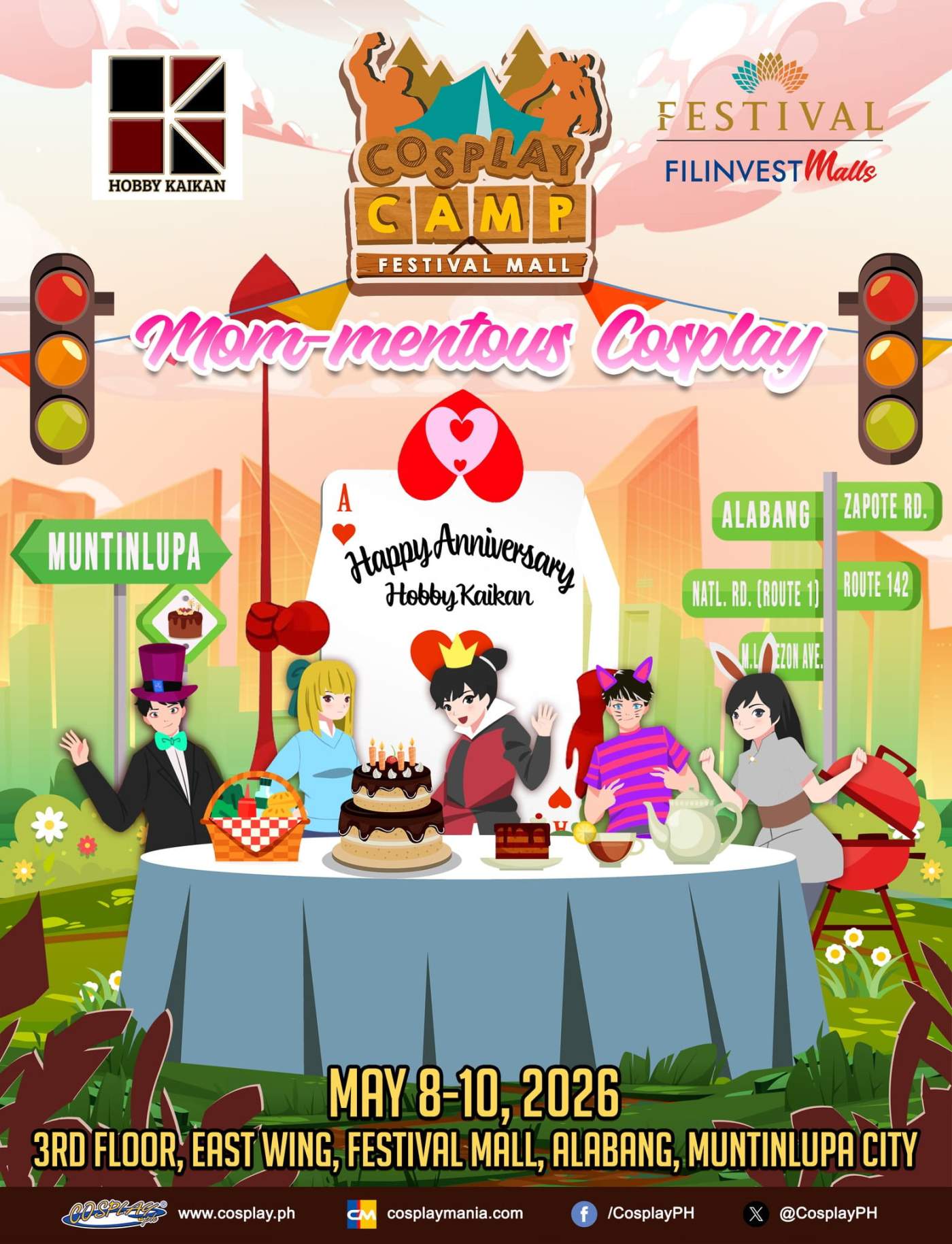 Make Mom-ents Extra Special This May at Cosplay Camp in Alabang!
