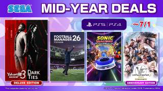 SEGA’s Mid-Year Sale Is Here