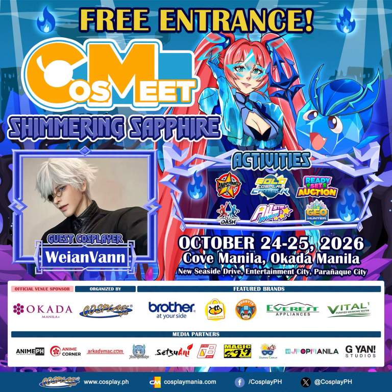 CosMeet 2026: Bask In The Shimmering Splendor of Sapphire at Okada Manila